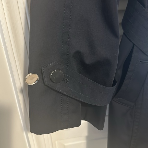 Talbots Navy Blue Raincoat - Picture 4 of 4